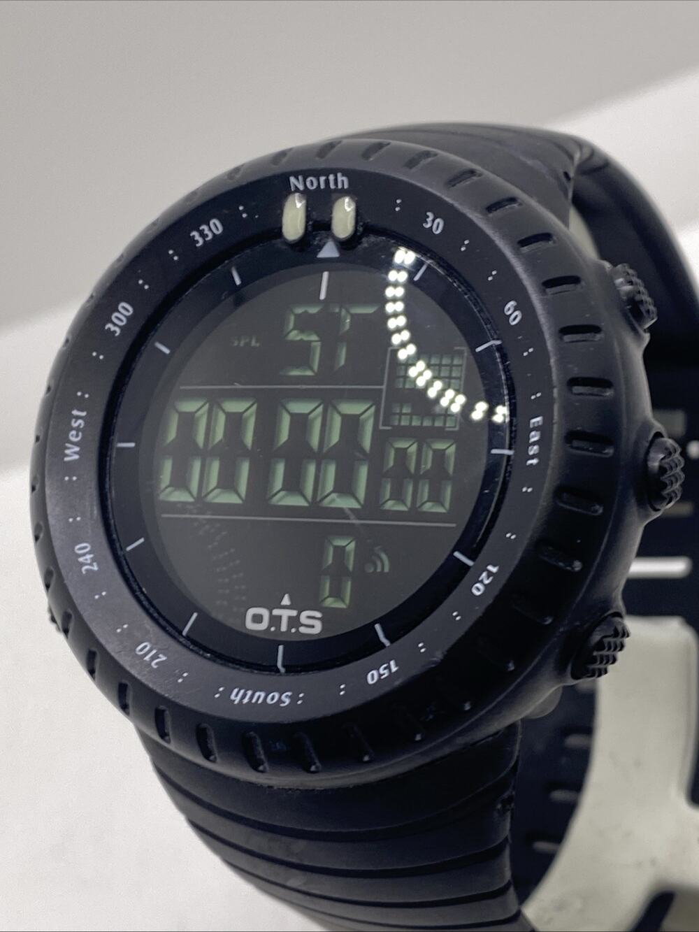 Mens OTS sports Fitness Watch Works New Battery